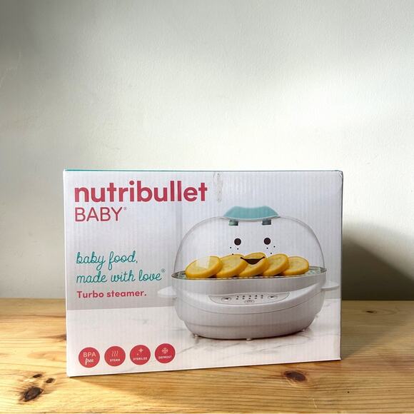 Nutribullet Baby Bullet Turbo Steamer— NIB !! - Picture 1 of 3
